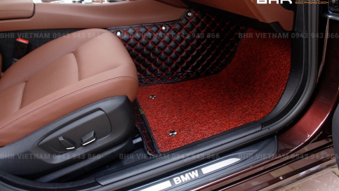 Thảm lót sàn ô tô 5D 6D BMW 5 Series F07 520GT, 528 GT 2011 - 2021 cao cấp, sang trọng